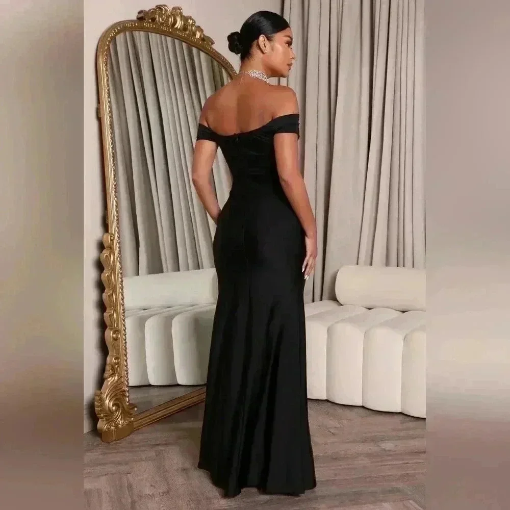 Fashion Nova Romantic Nights Maxi dress- Nwt size Large - Picture 2 of 6